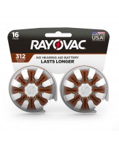 Rayovac Size 312 Hearing Aid Batteries